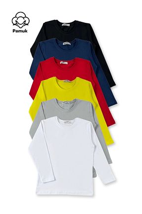 سوئیشرت رنگی بچه گانه ساده MK Mukko Kids - کد 924366939