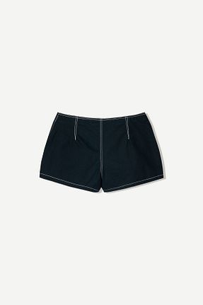دامن آبی زنانه پنبه ای Bershka - کد 922160491