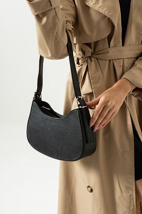 کیف دوشی مشکی زنانه چرم مصنوعی Kaya Bag - کد 922179529