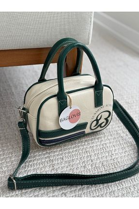 کیف دوشی زنانه چرم مصنوعی BAGLOVİS - کد 922195114