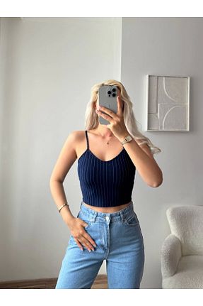 بلوز رنگی زنانه بند دار Zora Butik - کد 922211827