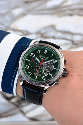 ساعت مچی مشکی مردانه 44 میلی متر Ferrucci - کد 771943460