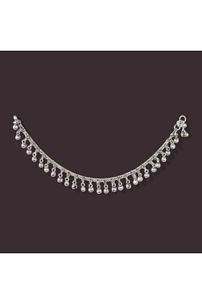 خلخال جواهر طوسی زنانه استیل (فولاد) EMENUNU - کد 922221205