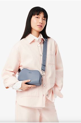 کیف دوشی آبی زنانه Lacoste - کد 922222375