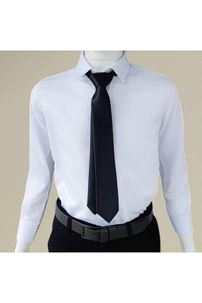 کراوات مشکی بچه گانه میکروفیبر Algitsin O L A - کد 153273937