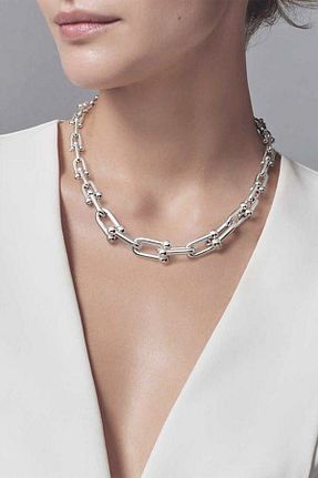 گردنبند جواهر طوسی زنانه استیل ضد زنگ GLAMORA - کد 922235113