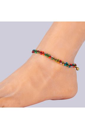 خلخال جواهر رنگی زنانه منجق EMENUNU - کد 922230114