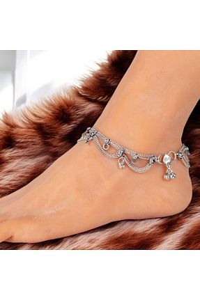 خلخال جواهر طوسی زنانه استیل (فولاد) EMENUNU - کد 922230553