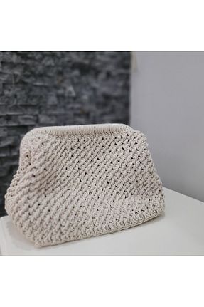 کیف دستی سفید زنانه سایز متوسط Doku ve ruh - کد 922231140