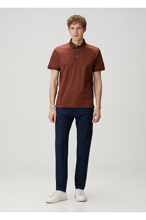 شلوار طلائی مردانه پاچه تنگ Corneliani - کد 923011760