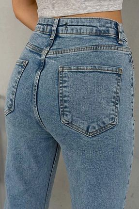 شلوار جین آبی زنانه جین bacc - کد 922246752