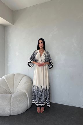 لباس مشکی زنانه بافتنی kamacibutik - کد 922260633