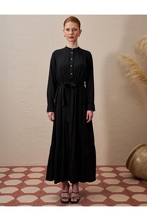 لباس حجاب مشکی رگولار Kayra - کد 922275442