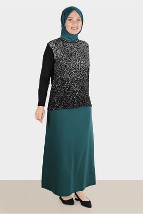 دامن حجاب آبی زنانه رگولار Alvina - کد 802793878