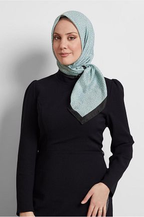 روسری طوسی پلی استر Alvina - کد 922278618
