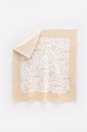 پتوی کودک و نوزاد بژ پنبه ای Atelier Babbi - کد 801408742