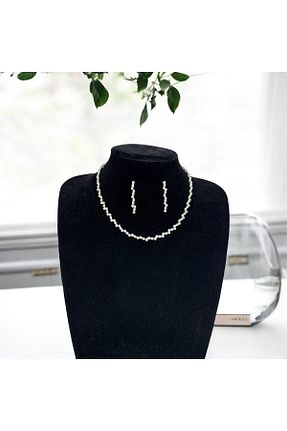 ست جواهر زنانه استیل ضد زنگ Perle Norie - کد 921940831
