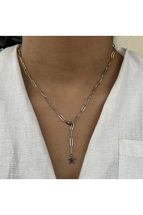 گردنبند استیل ( فولاد ) رنگی Vintagezegeni - کد 922289260