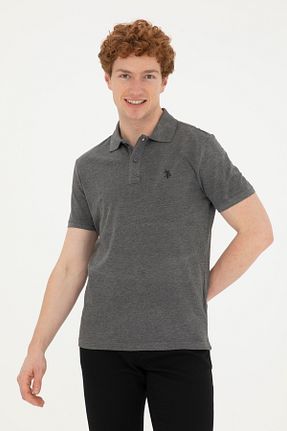 تیشرت طوسی مردانه رگولار U.S. Polo Assn. - کد 821120567