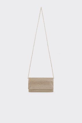 کیف دستی طلائی زنانه چرم مصنوعی Elle - کد 922303710