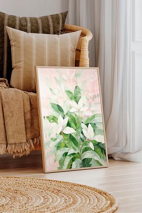 تابلو قهوه ای چوب Dekorsiahome - کد 922301182