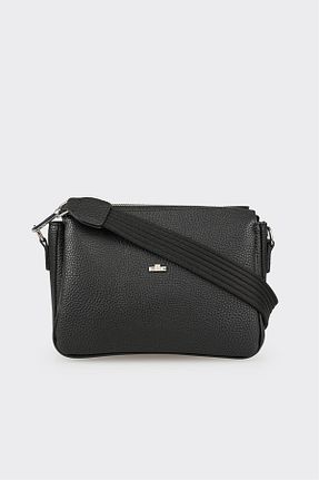 کیف دوشی مشکی زنانه پارچه ای Elle - کد 922302687