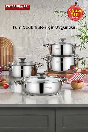 قابلمه طوسی قابل استفاده بر روی اجاق القایی Kahramanlar - کد 811401568