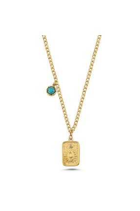 گردنبند استیل ( فولاد ) متالیک استیل (فولاد) CHARMLUCKY - کد 901096813