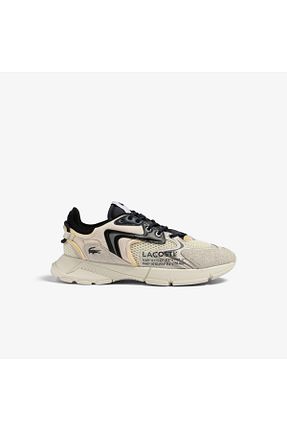 کفش اسنیکر طوسی مردانه بند دار Lacoste - کد 682799728