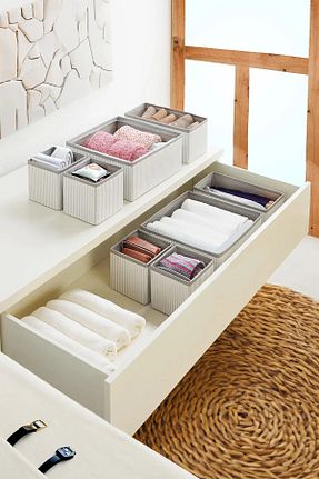 نظم دهنده کمد سفید 4-6 ESTİ - کد 79394891