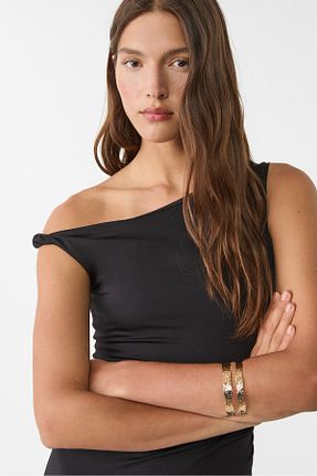 دستبند جواهر رنگی زنانه آهن Stradivarius - کد 923793589