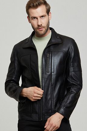 کاپشن مشکی مردانه رگولار Derimod - کد 139969257