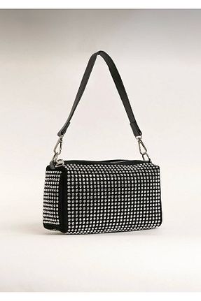 کیف مجلسی مشکی زنانه جیر ALTUNAY - کد 922396984