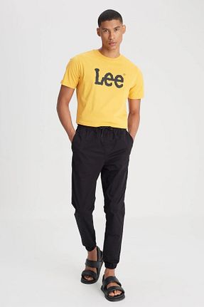 شلوار مشکی مردانه پارچه Lee - کد 828093910
