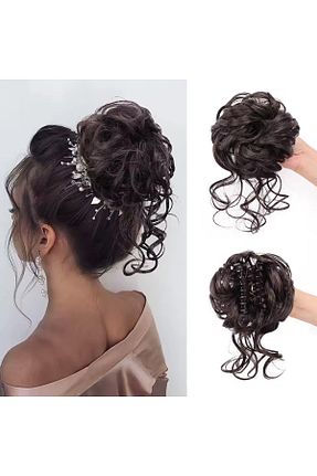 کلاه گیس قهوه ای Mina Peruk - کد 922445376