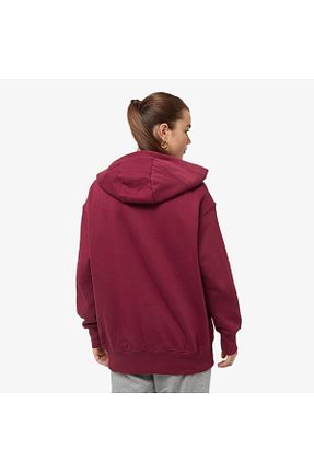 سوئیشرت زرشکی زنانه اورسایز Nike - کد 922444695