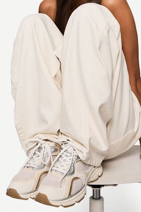 کفش اسنیکر رنگی زنانه بند دار Bershka - کد 904718390