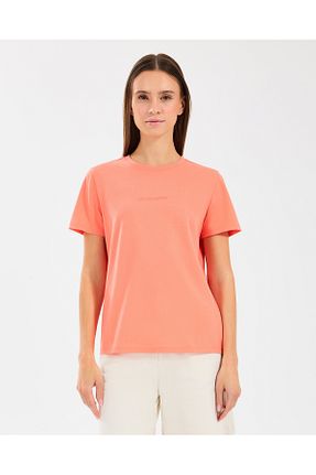 تیشرت قرمز زنانه رگولار Skechers - کد 922443221