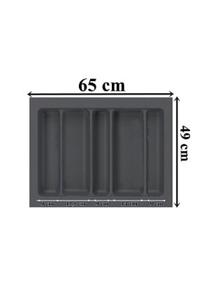 جای قاشق طوسی پلاستیک ALMITAL - کد 311793271