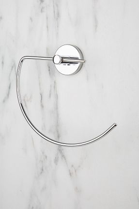 آویز حمام طوسی Aktel Banyo - کد 872303053