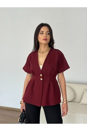 کت زرشکی زنانه رگولار Nesil - کد 922445410