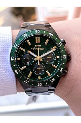 ساعت مچی مشکی مردانه 46-50 میلی متر Slazenger - کد 824344663