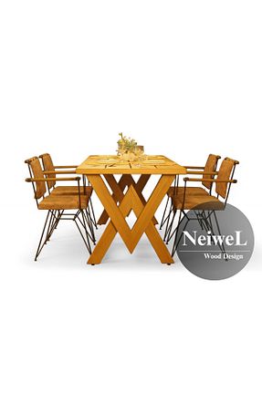 میز باغچه قهوه ای Neiwel - کد 923124199