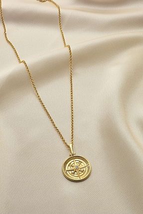 مدال طلا زیرکن Cenova Jewelry - کد 922450056