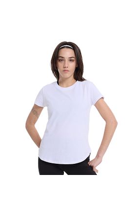 تیشرت اسپرت سفید زنانه رگولار Sportive - کد 922446457