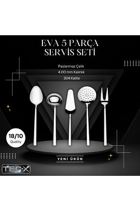 ست پذیرائی متالیک استیل ضد زنگ TEC-X - کد 922452916