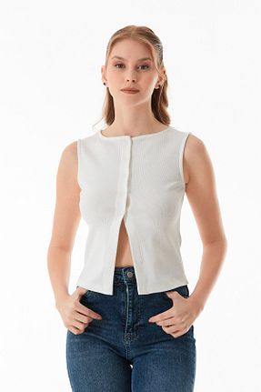 بلوز نباتی زنانه رگولار Fullamoda - کد 922462113