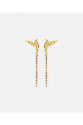 گوشواره جواهر طلائی İpekyol - کد 922459871