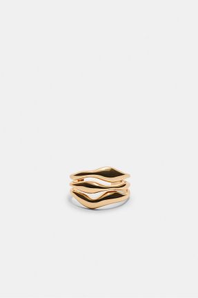 دستبند جواهر طلائی زنانه Stradivarius - کد 923141825