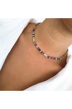 گردنبند استیل ( فولاد ) رنگی Vintagezegeni - کد 922485876